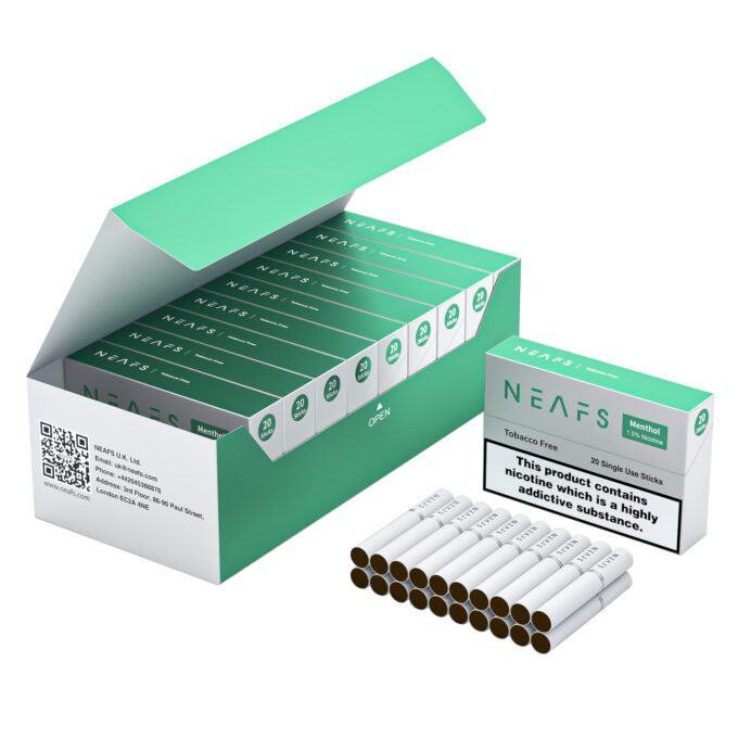 NEAFS Menthol 1.5% Nicotine Sticks