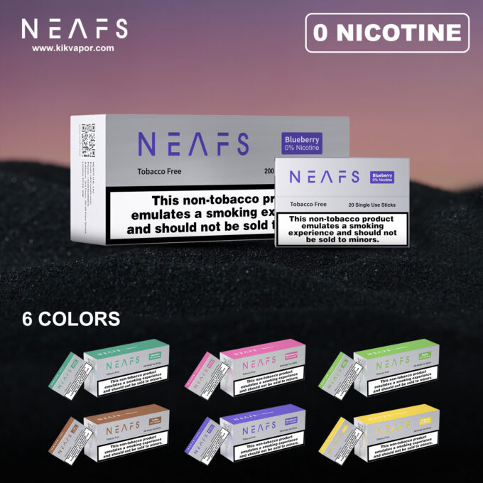 [Local] NEAFS Zero Nicotine Heated Sticks