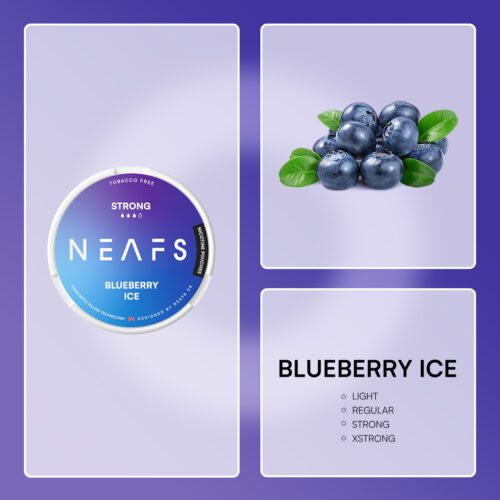 NEAFS Nicotine Pouches Blueberry 5 Pack