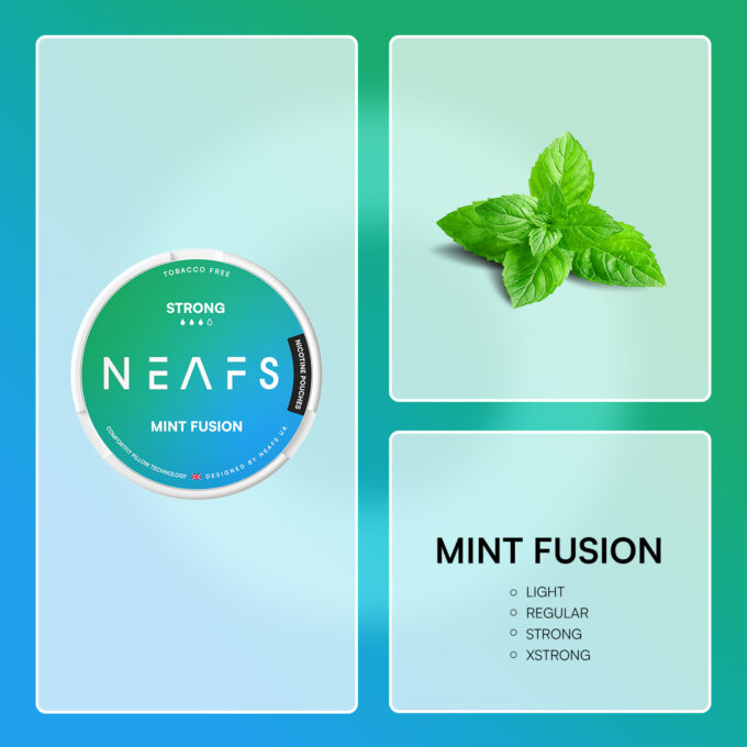 NEAFS Nicotine Pouches Mint Fusion 5 Pack