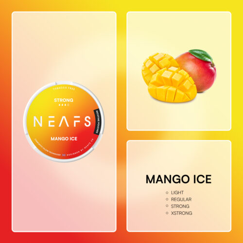 NEAFS Nicotine Pouches Mango Ice 5 Pack