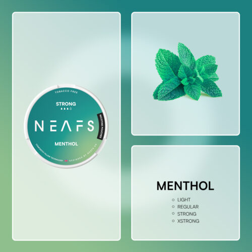 NEAFS Nicotine Pouches Menthol 5 Pack